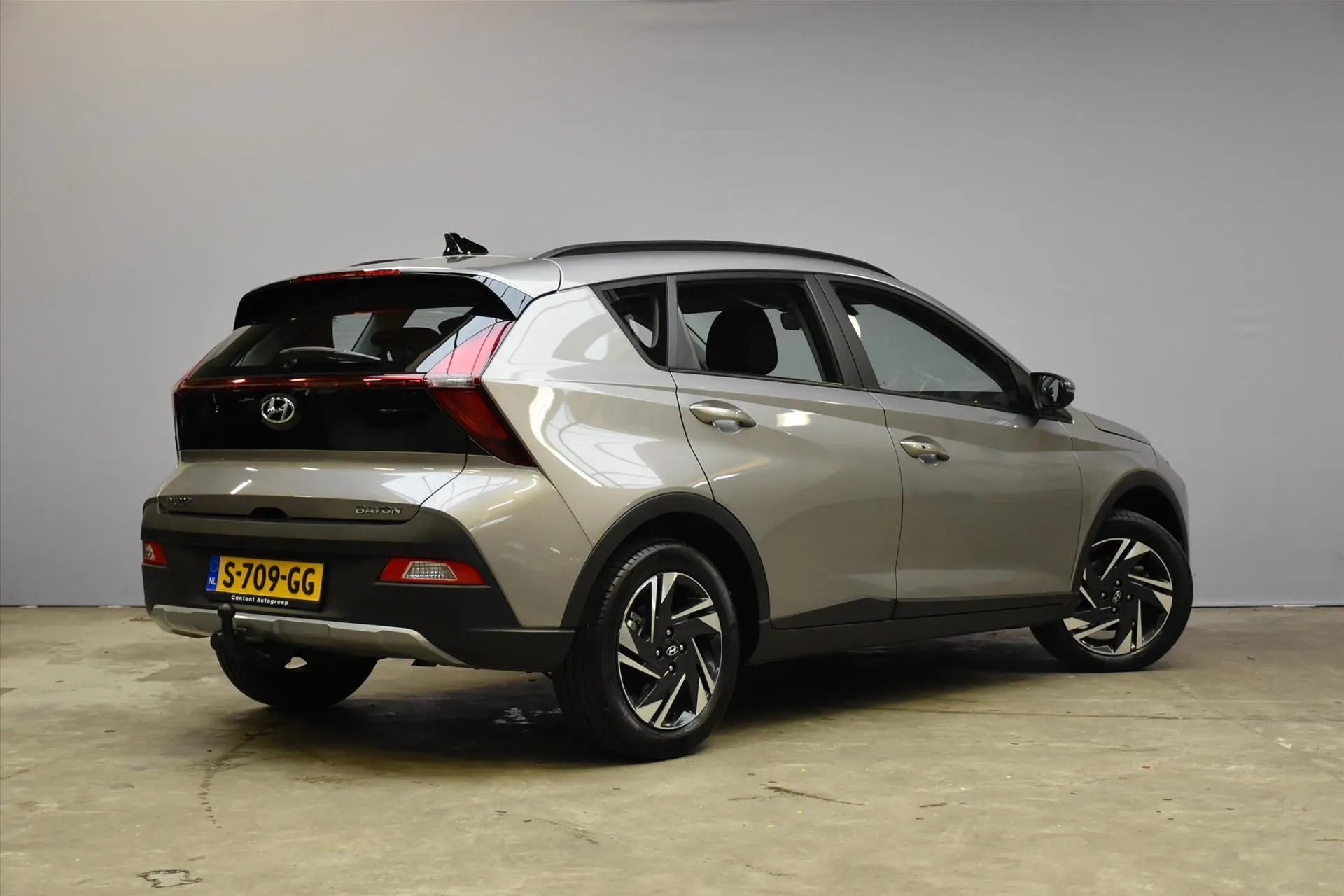 Hyundai Bayon met kenteken S-709-GG – detailfoto
