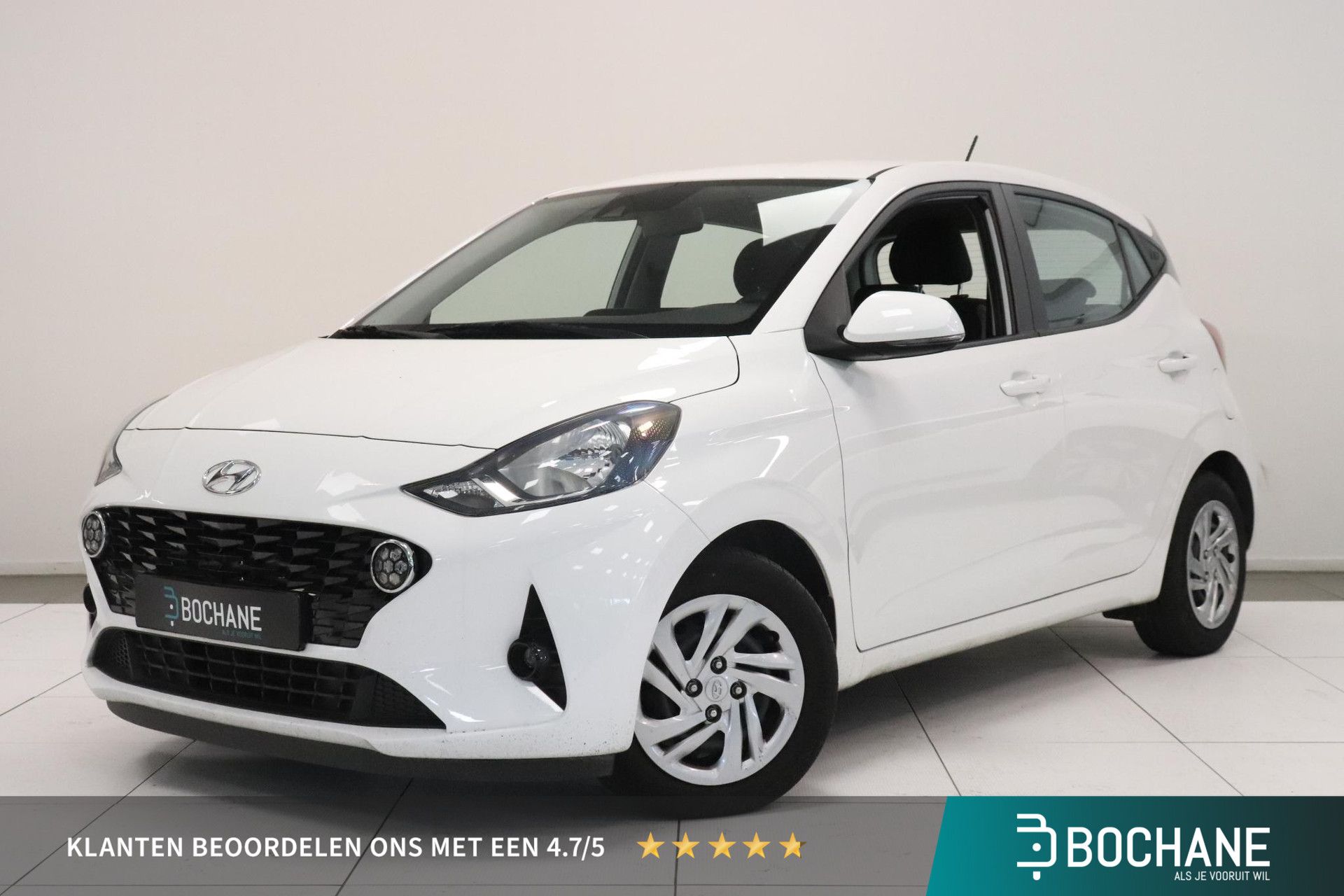 Hyundai i10 met kenteken T-418-FR – vooraanzicht