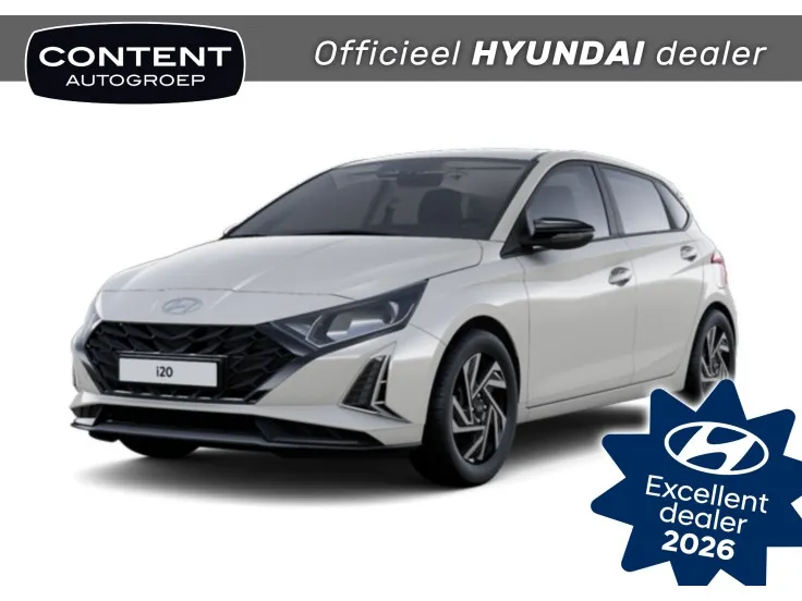 Hyundai i20 met kenteken 76741 – vooraanzicht
