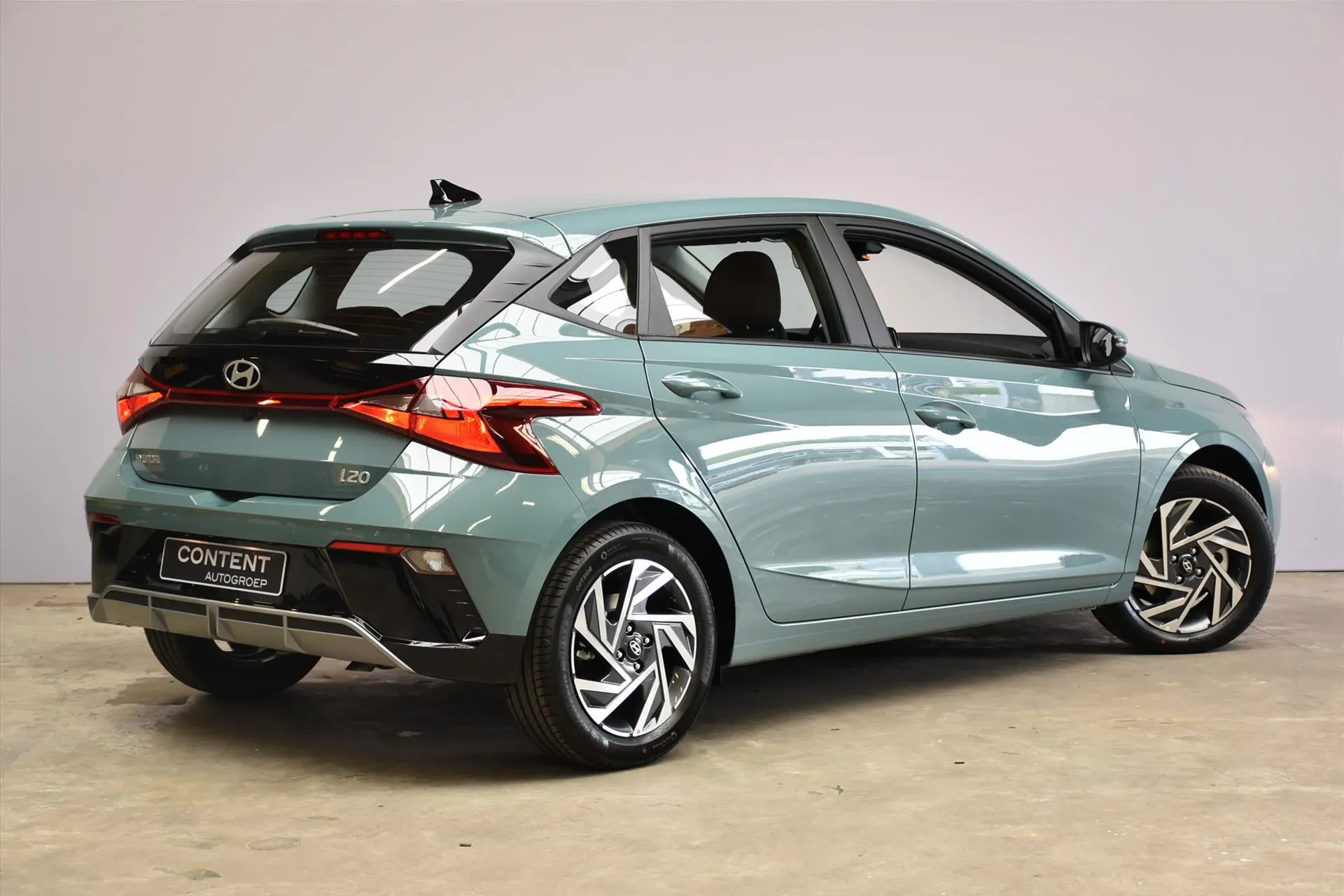 Hyundai i20 met kenteken 76743 – detailfoto