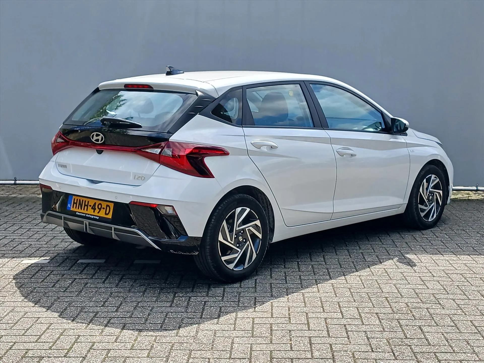 Hyundai i20 met kenteken HNH-49-D – detailfoto