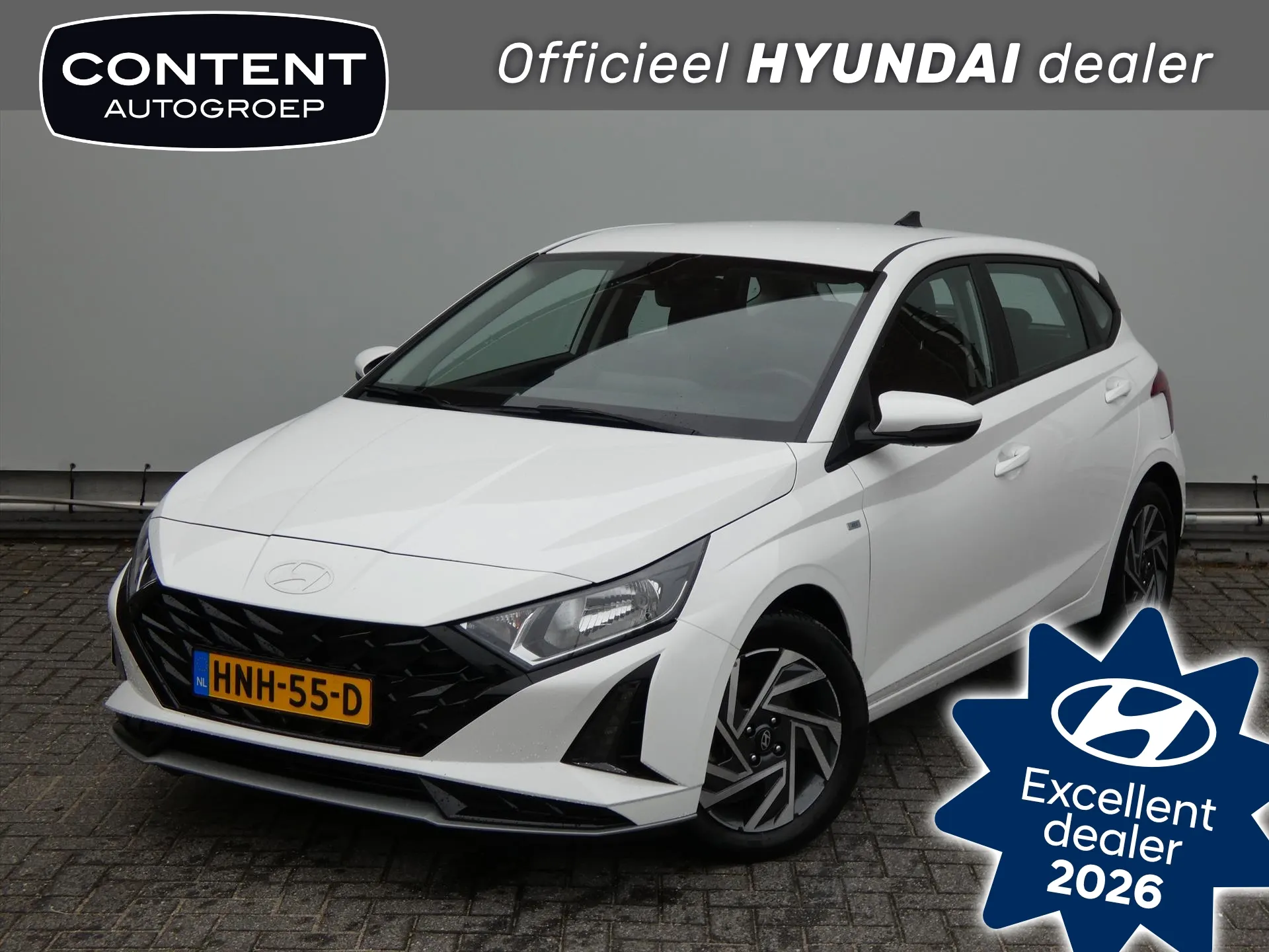 Hyundai i20 met kenteken HNH-55-D – vooraanzicht