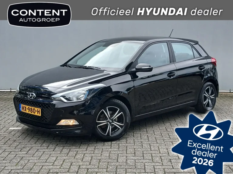 Hyundai i20 met kenteken HX-980-H – vooraanzicht