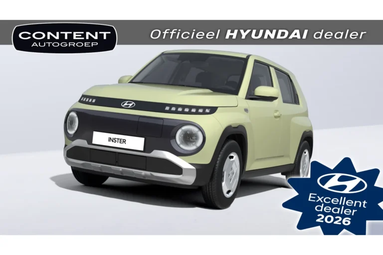 Hyundai Inster met kenteken 67054 – vooraanzicht