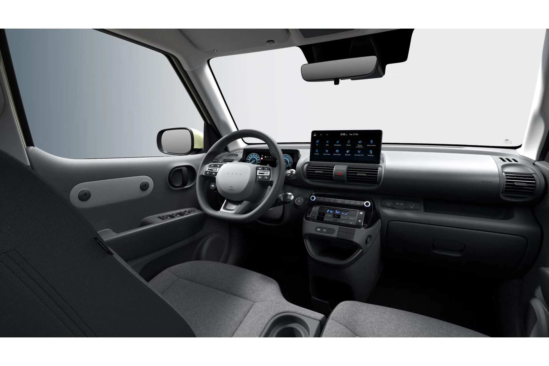 Hyundai Inster met kenteken 67054 – detailfoto