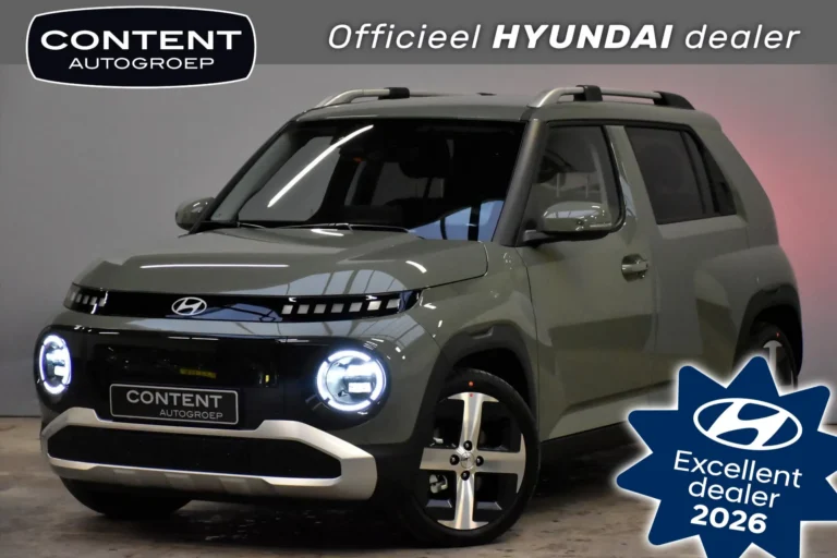 Hyundai Inster met kenteken 68764 – vooraanzicht
