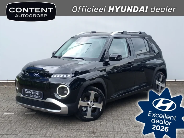 Hyundai Inster met kenteken 73768 – vooraanzicht