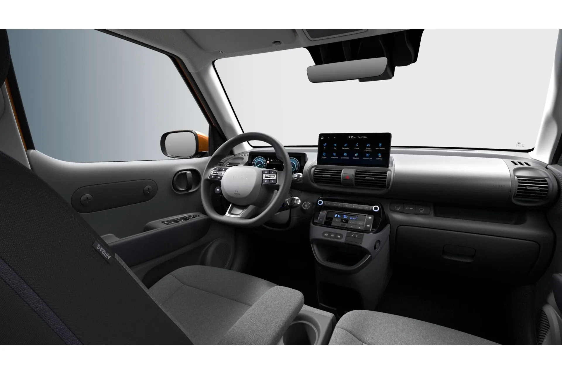 Hyundai Inster met kenteken 74595 – detailfoto