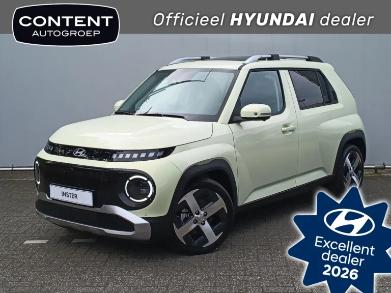 Hyundai Inster met kenteken 76762 – vooraanzicht