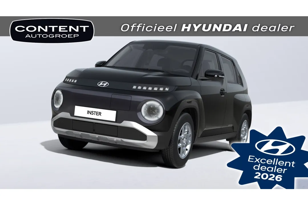 Hyundai Inster met kenteken 76764 – vooraanzicht
