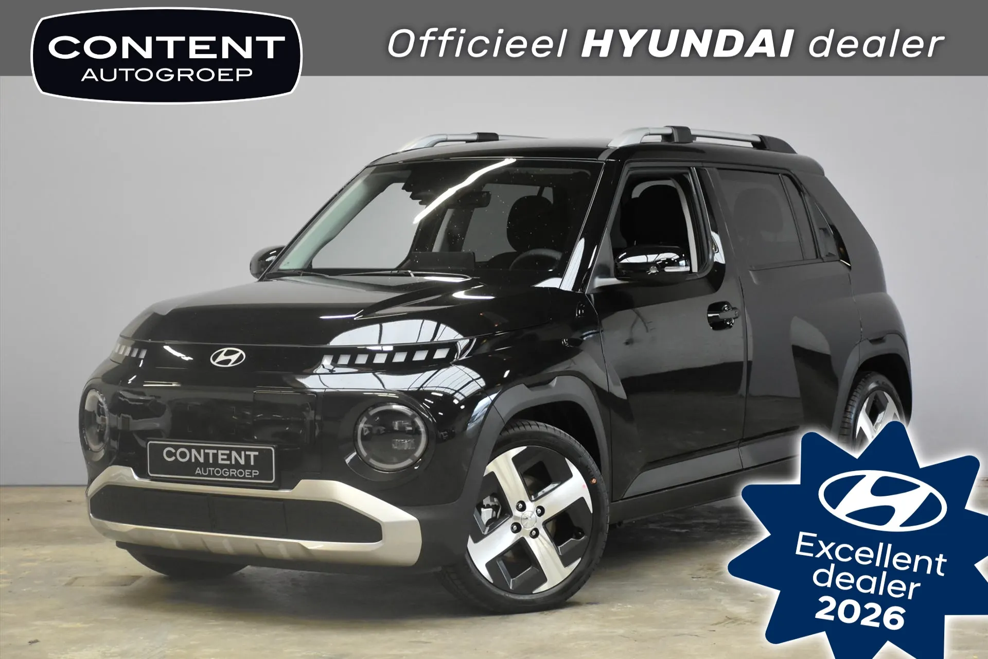Hyundai Inster met kenteken 77363 – vooraanzicht