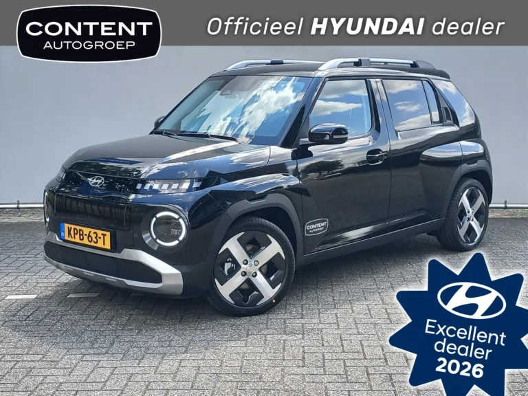 Hyundai Inster met kenteken KPB-63-T – vooraanzicht