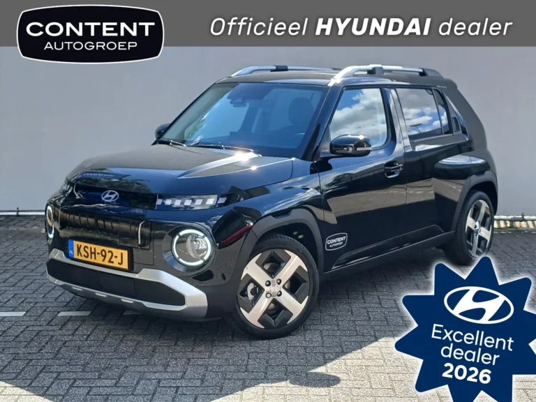 Hyundai Inster met kenteken KSH-92-J – vooraanzicht