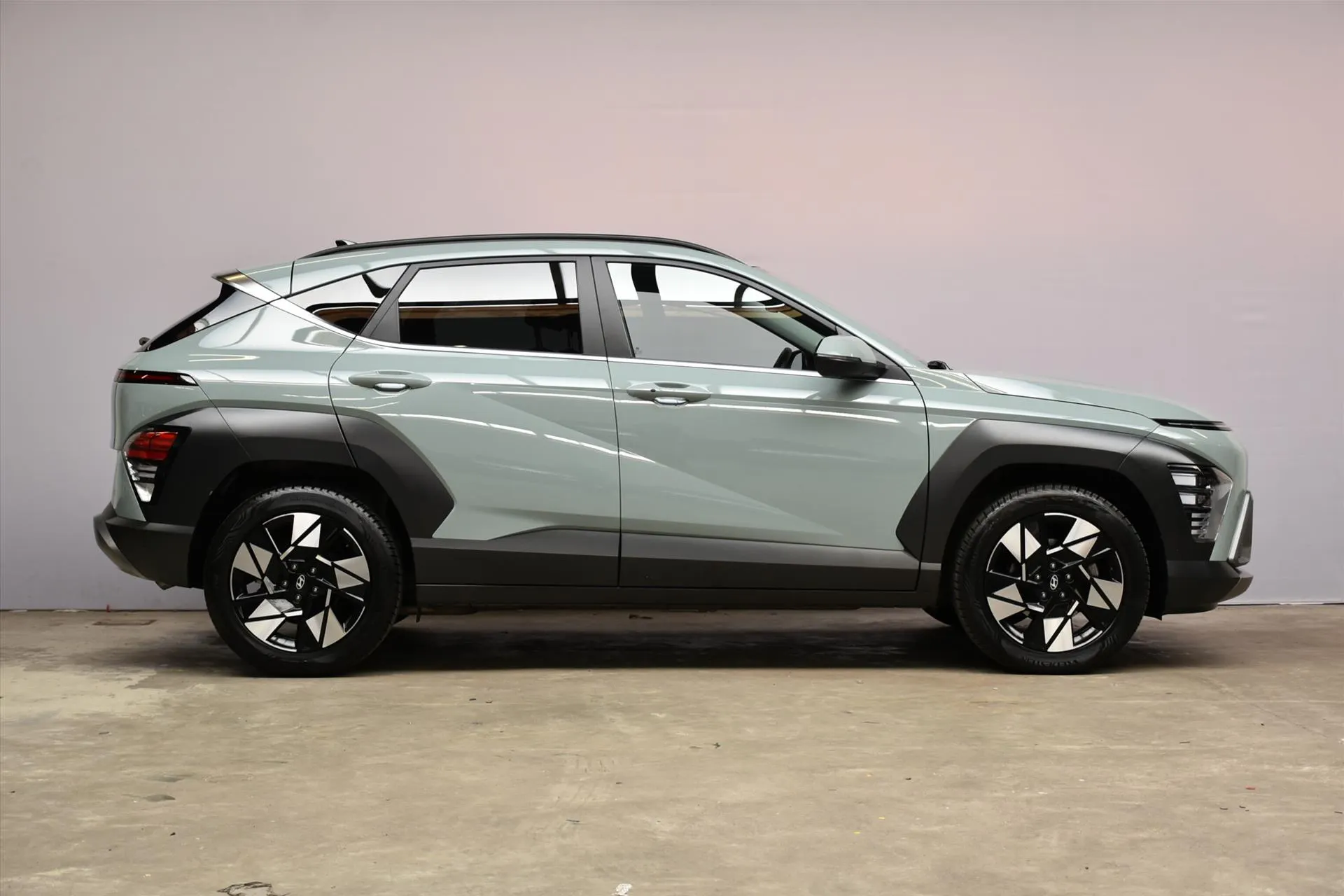 Hyundai Kona met kenteken HJZ-95-R – dashboard
