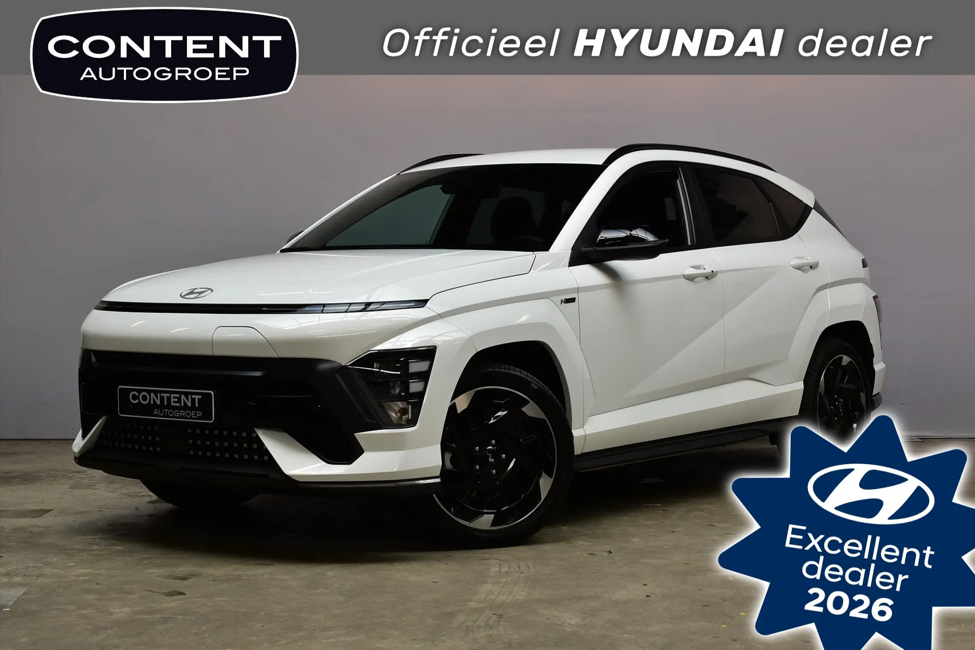 Hyundai Kona met kenteken KSH-33-K – vooraanzicht