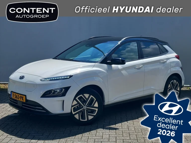 Hyundai Kona met kenteken T-363-PK – vooraanzicht