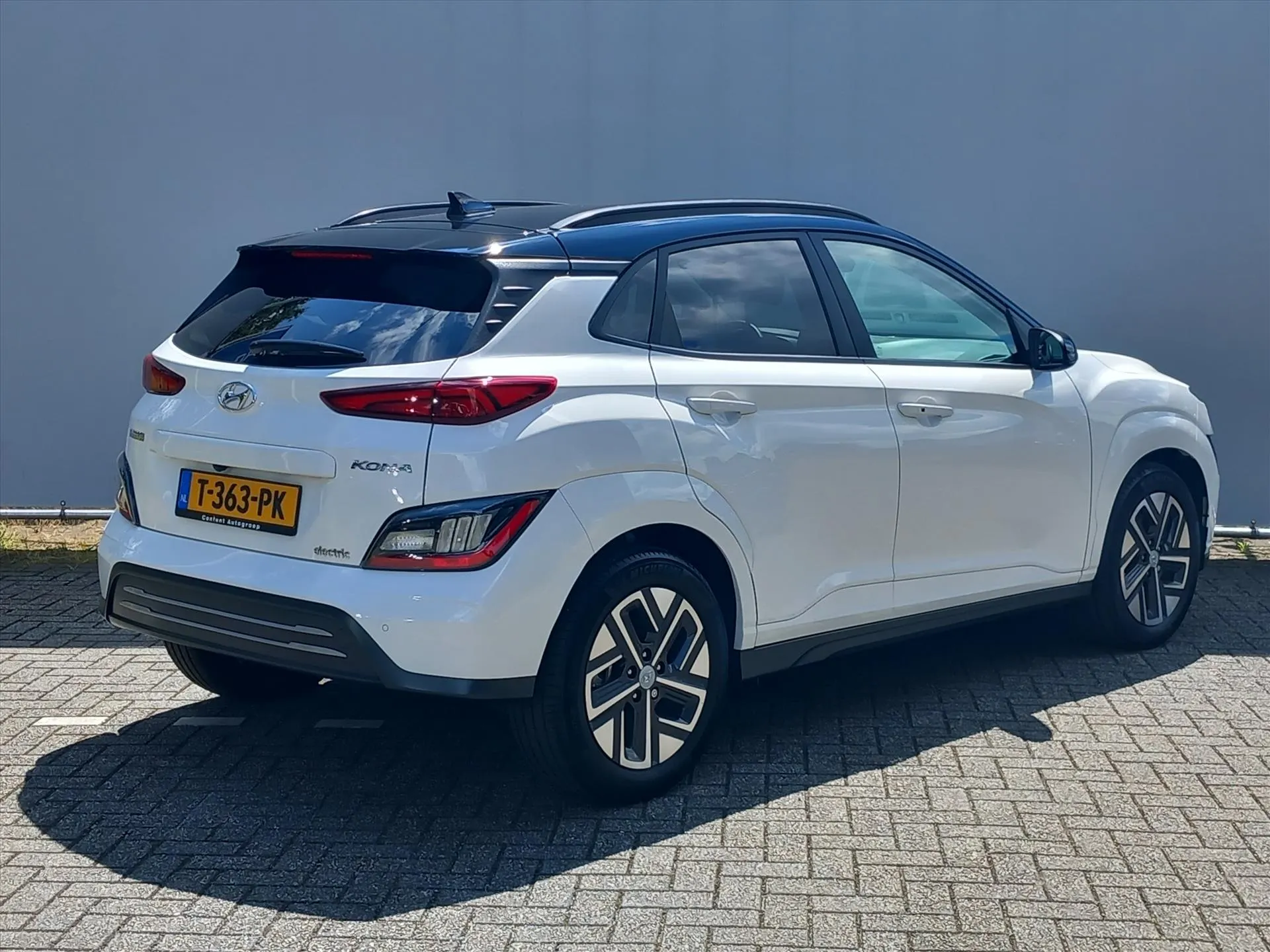 Hyundai Kona met kenteken T-363-PK – detailfoto
