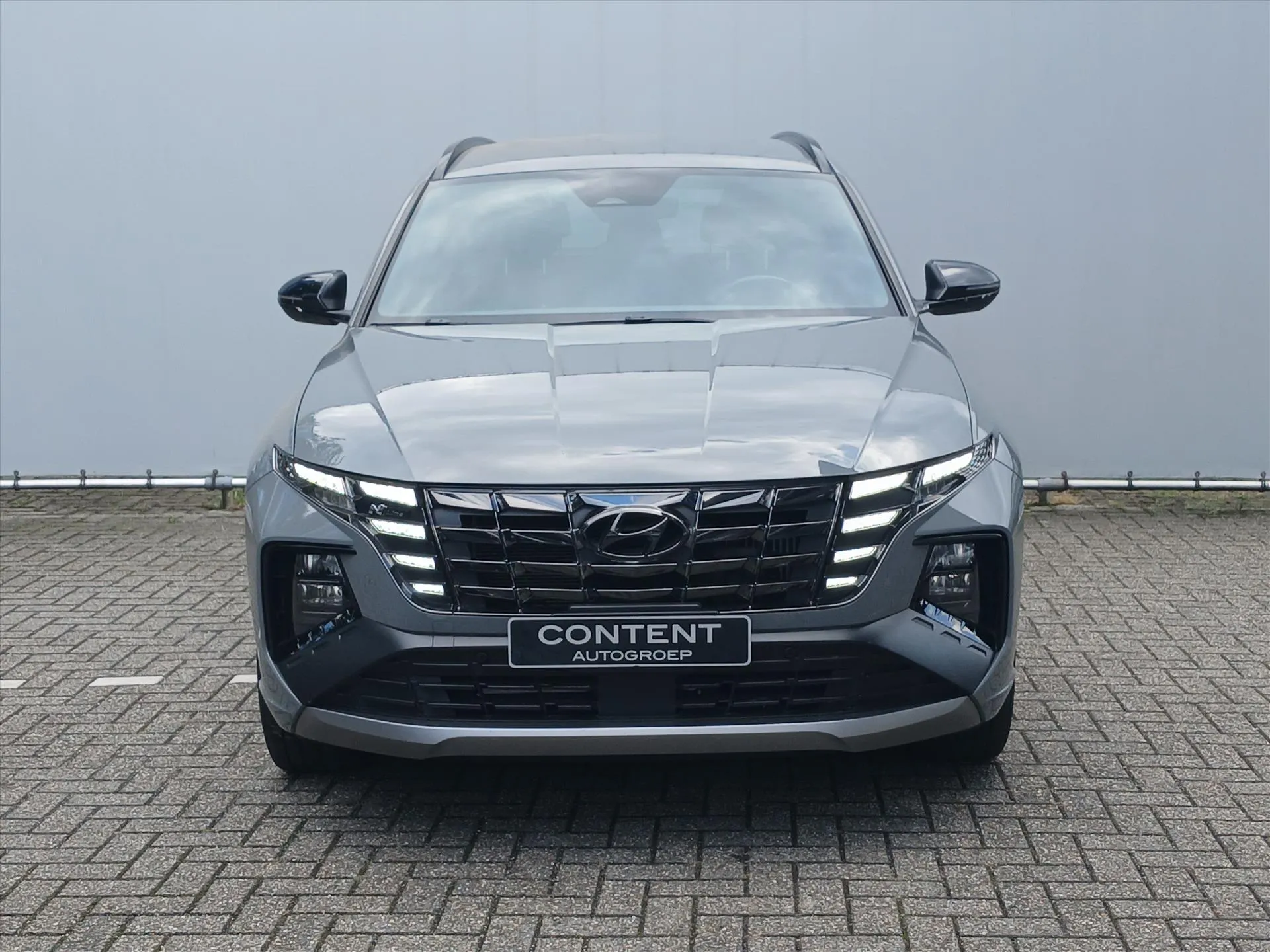 Hyundai Tucson met kenteken 78341 – achteraanzicht