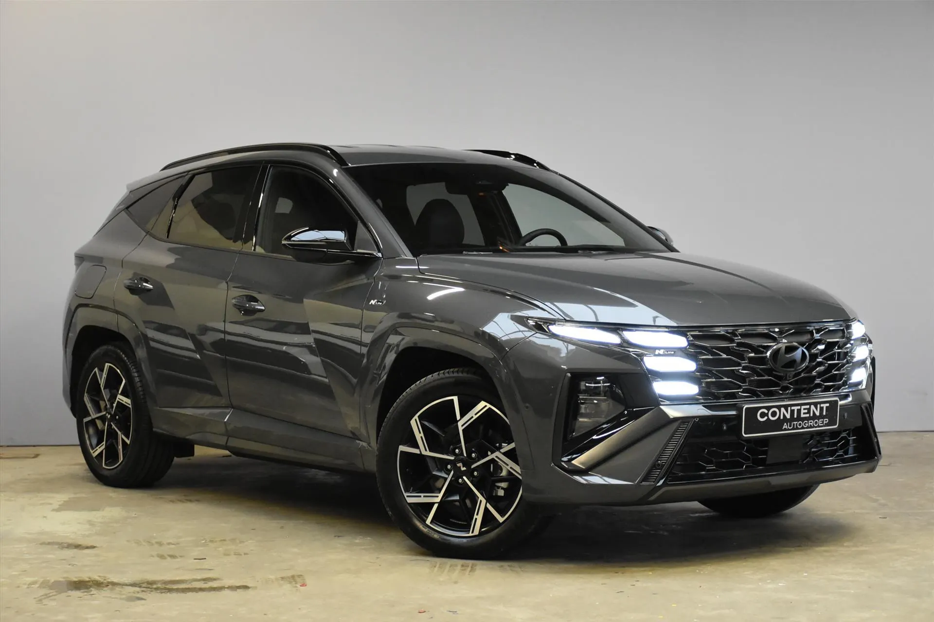 Hyundai Tucson met kenteken 78579 – achteraanzicht