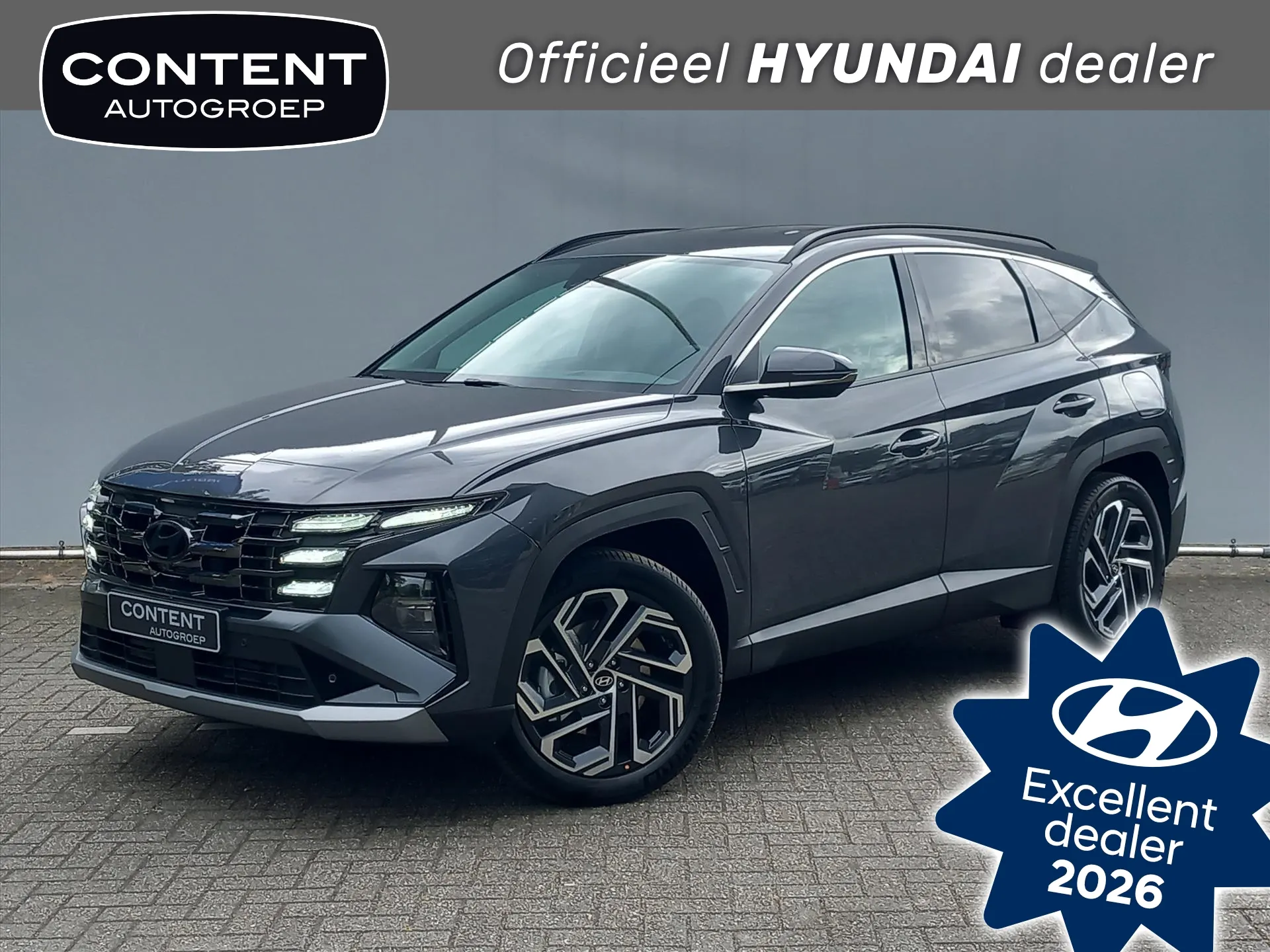 Hyundai Tucson met kenteken 78581 – vooraanzicht