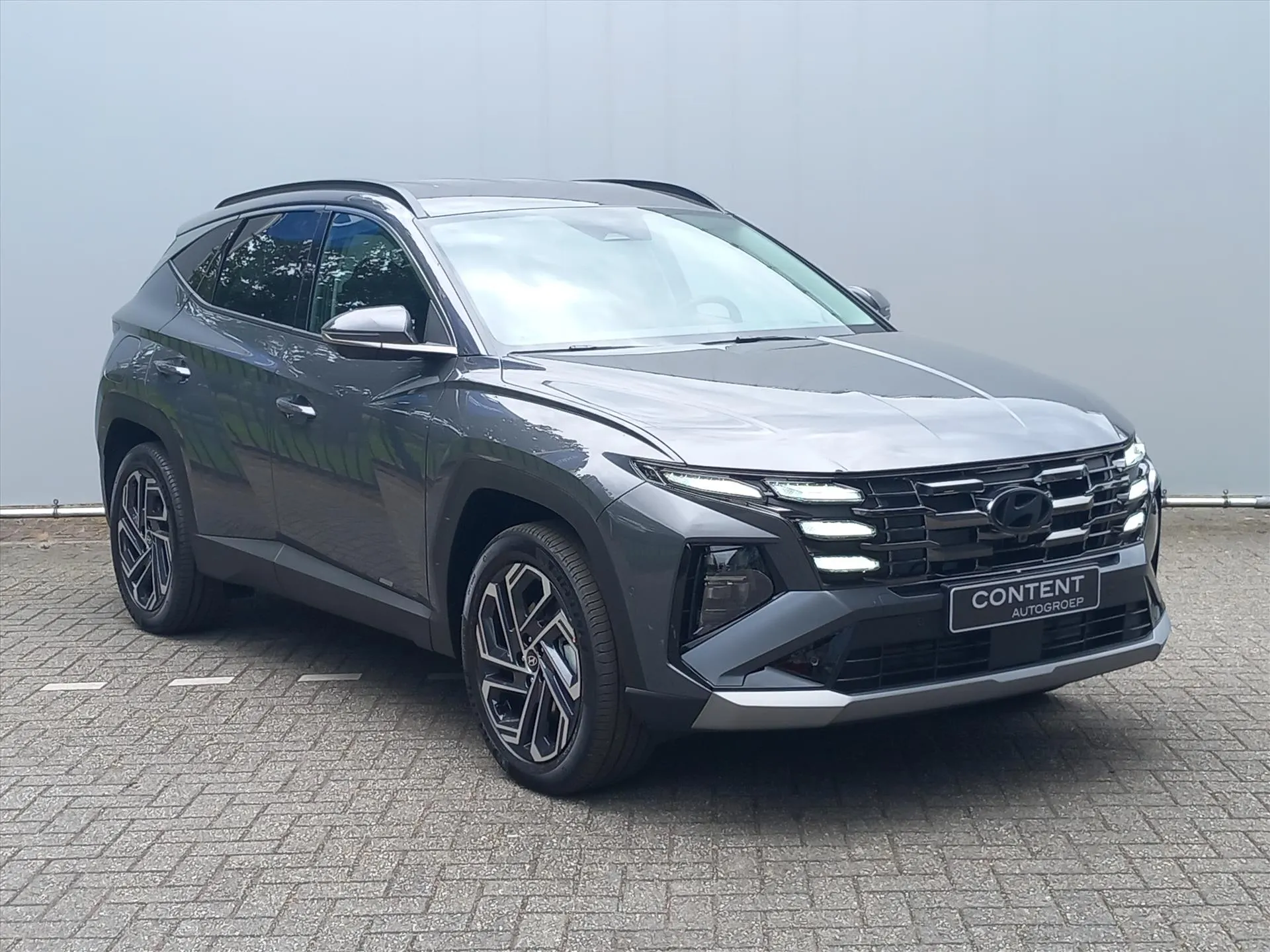 Hyundai Tucson met kenteken 78581 – achteraanzicht