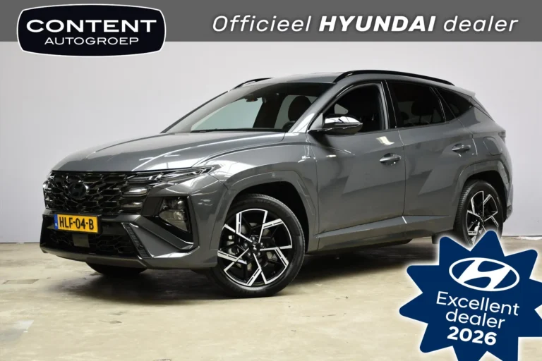 Hyundai Tucson met kenteken HLF-04-B – vooraanzicht