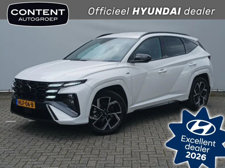 Hyundai Tucson met kenteken HLF-06-B – vooraanzicht