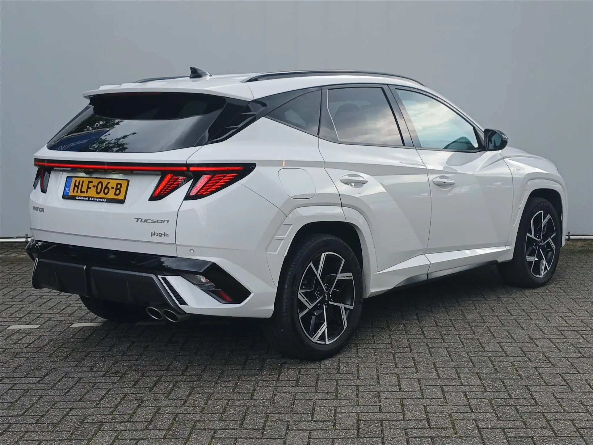 Hyundai Tucson met kenteken HLF-06-B – detailfoto