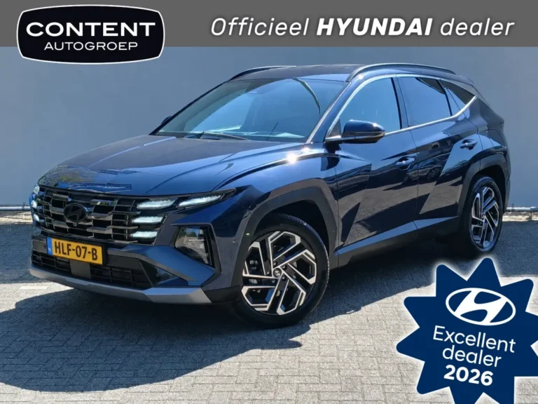 Hyundai Tucson met kenteken HLF-07-B – vooraanzicht