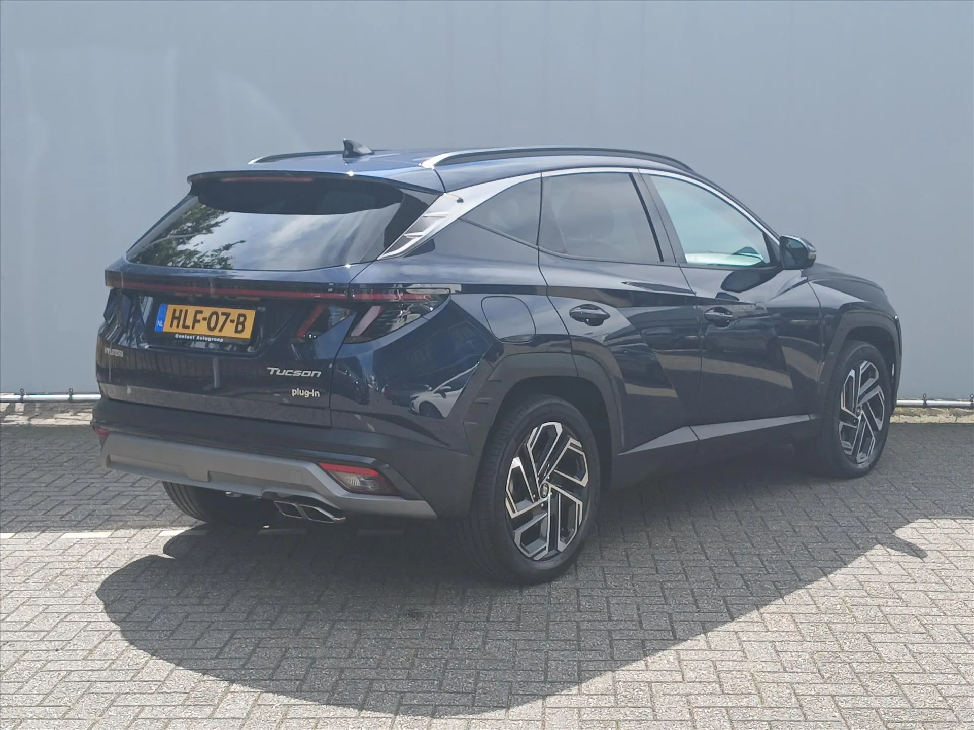Hyundai Tucson met kenteken HLF-07-B – detailfoto
