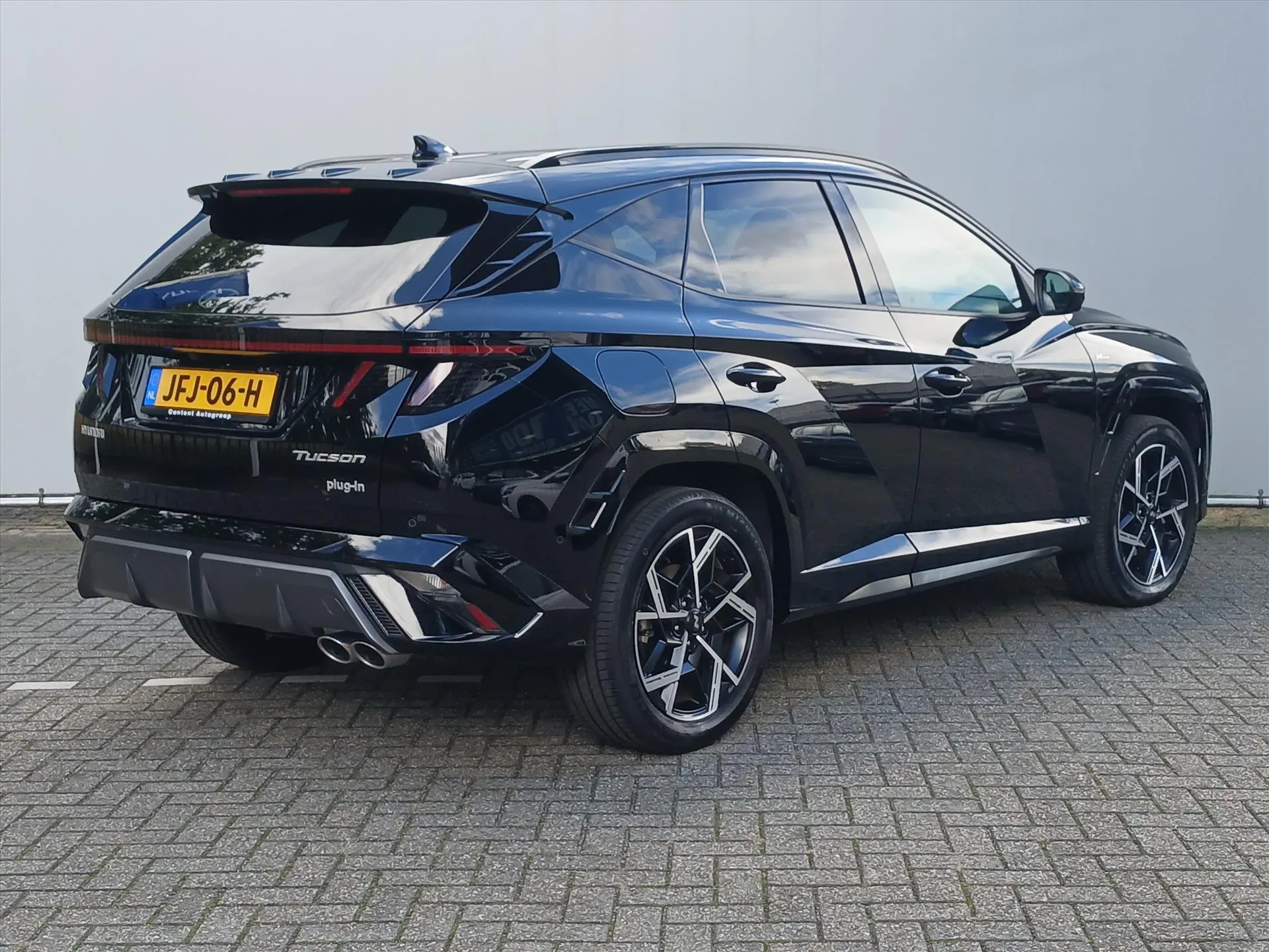 Hyundai Tucson met kenteken JFJ-06-H – detailfoto