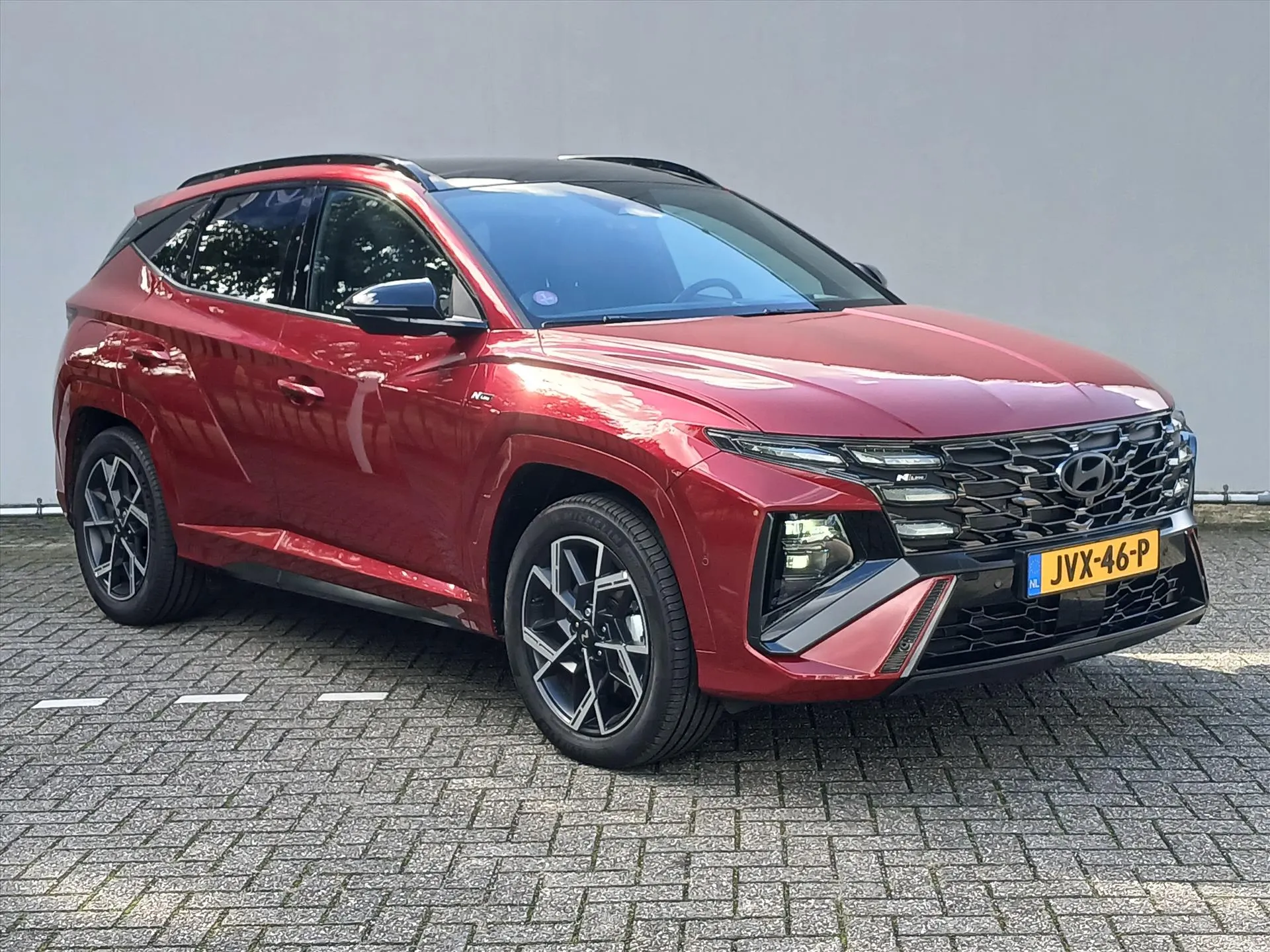 Hyundai Tucson met kenteken JVX-46-P – interieur