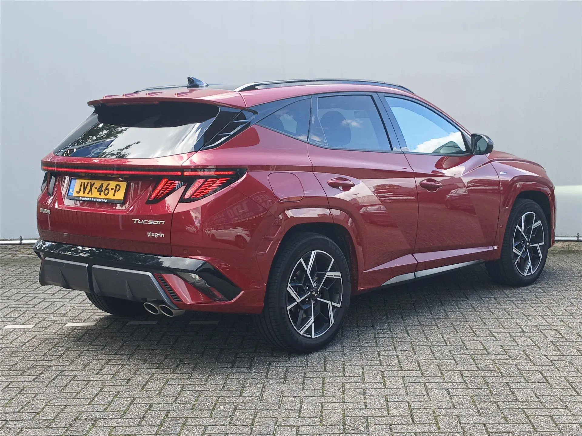 Hyundai Tucson met kenteken JVX-46-P – detailfoto