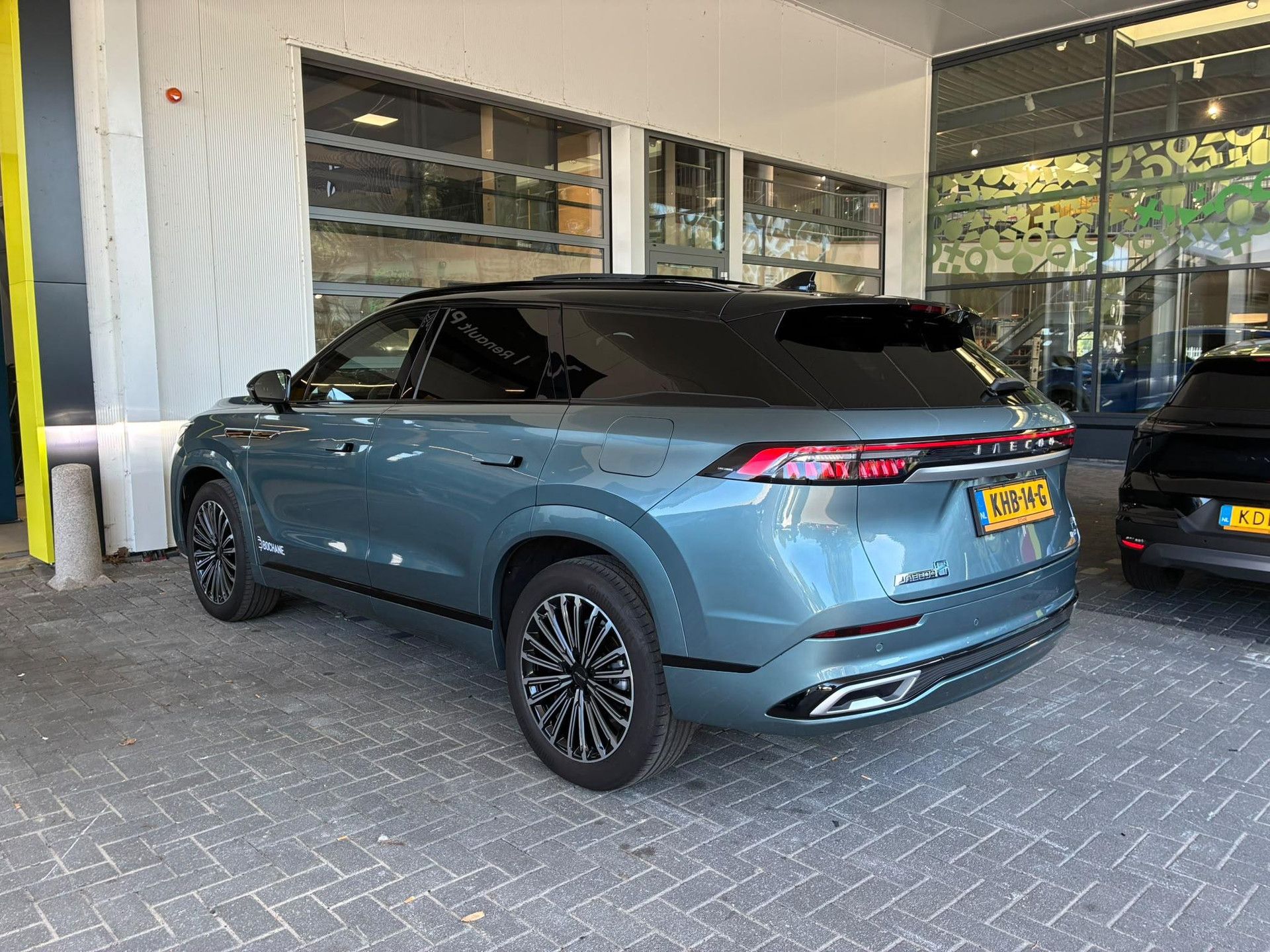 Jaecoo 8 met kenteken KHB-14-G – detailfoto