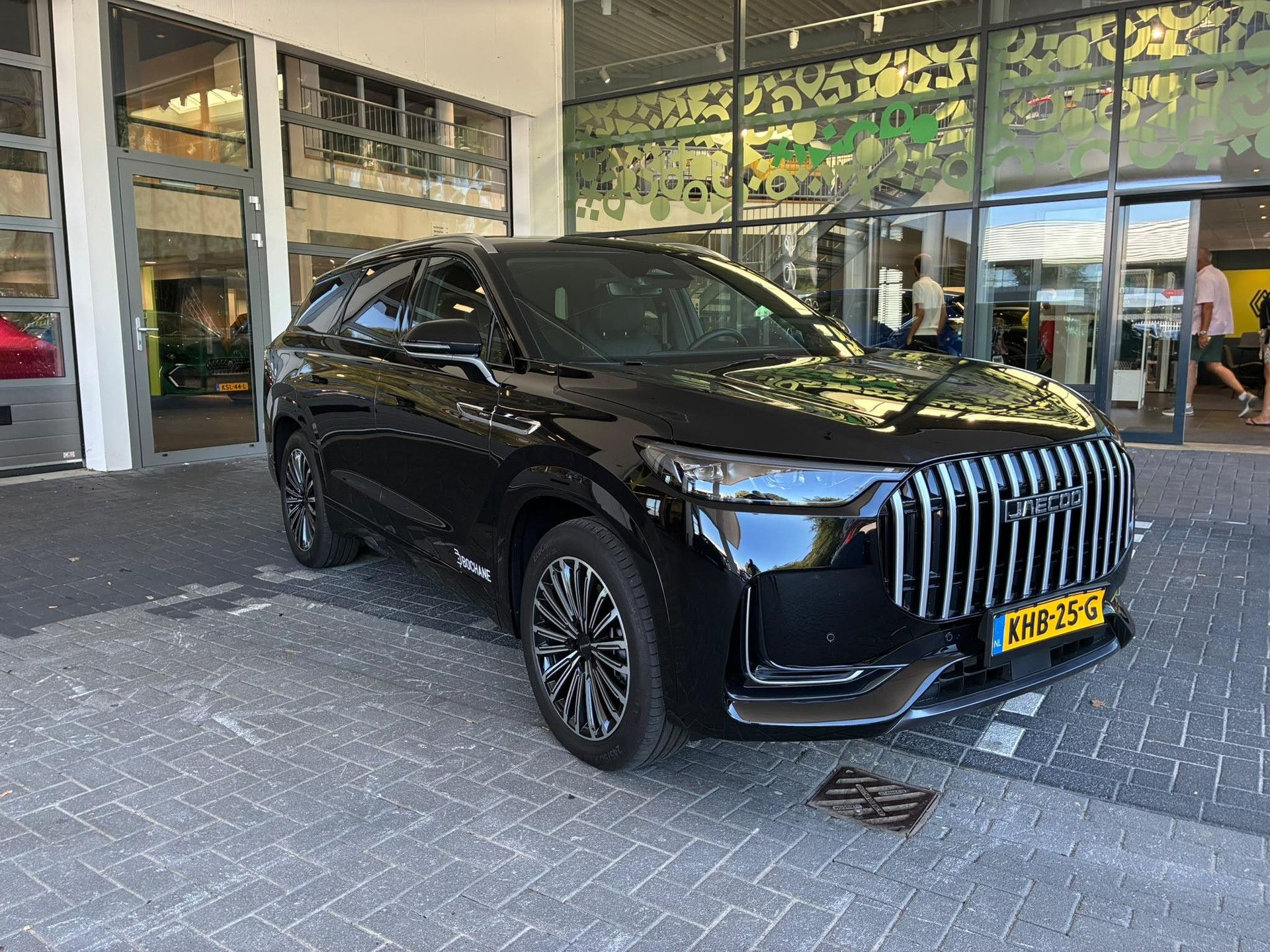 Jaecoo 8 met kenteken KHB-25-G – dashboard