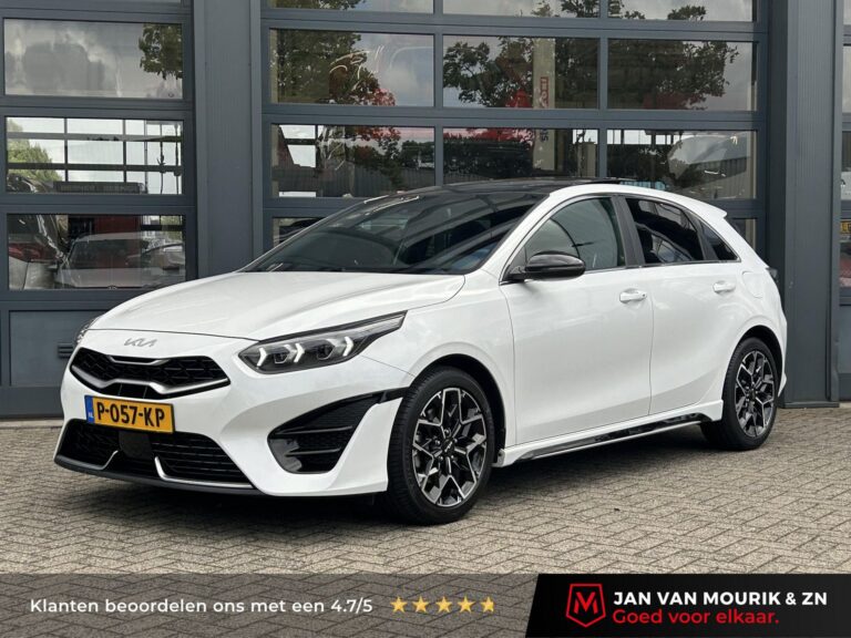 Kia Ceed met kenteken P-057-KP – vooraanzicht
