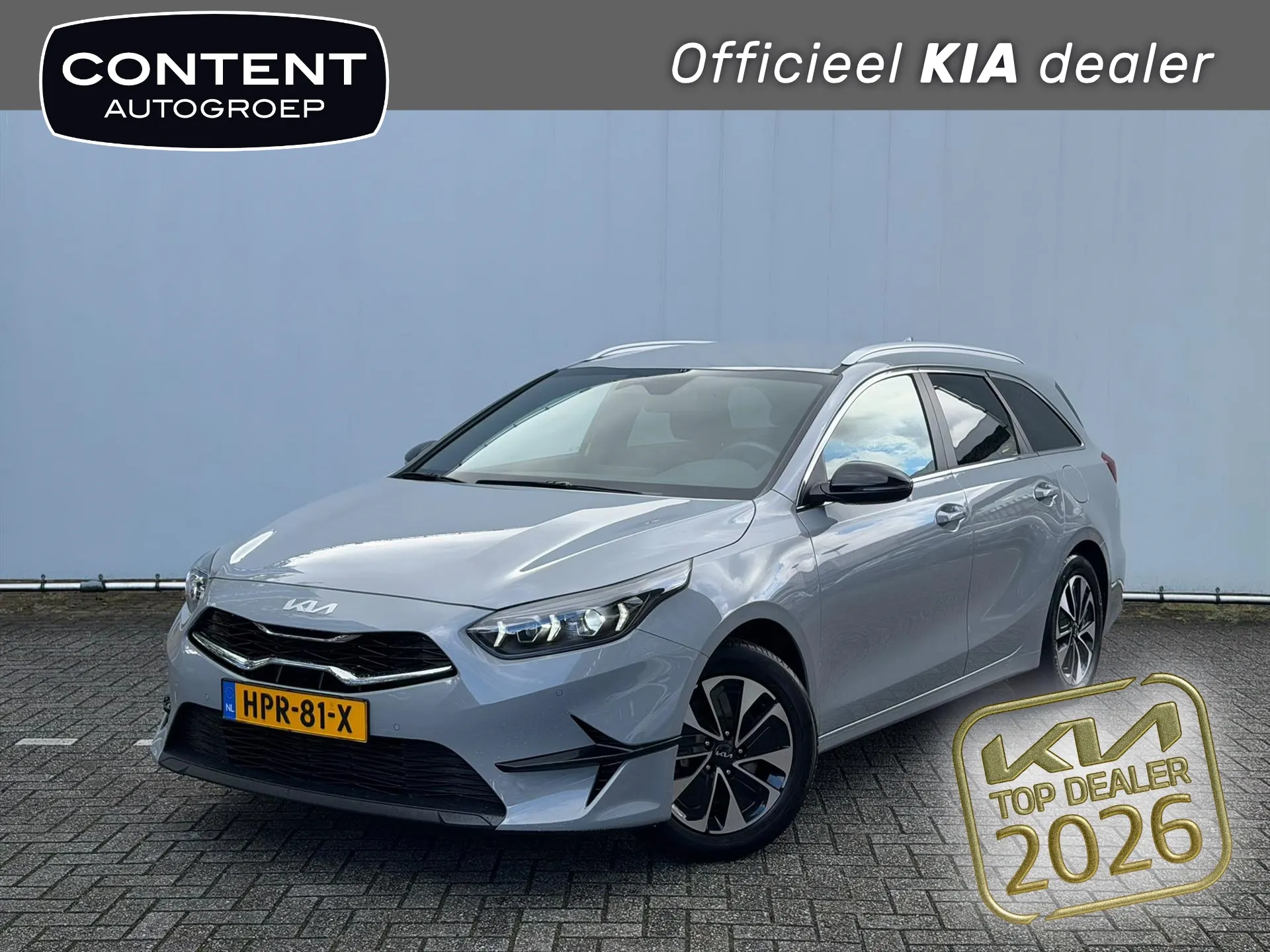 Kia CeedSportswagon met kenteken HPR-81-X – vooraanzicht