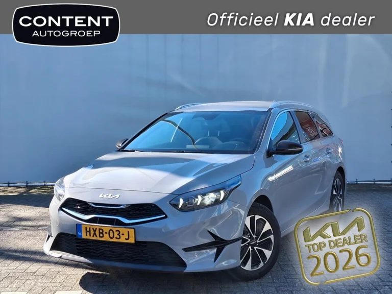 Kia CeedSportswagon met kenteken HXB-03-J – vooraanzicht