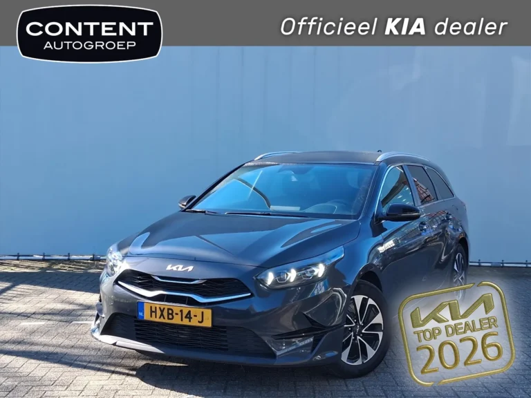 Kia CeedSportswagon met kenteken HXB-14-J – vooraanzicht