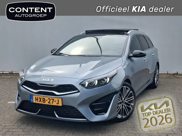 Kia CeedSportswagon met kenteken HXB-27-J – vooraanzicht