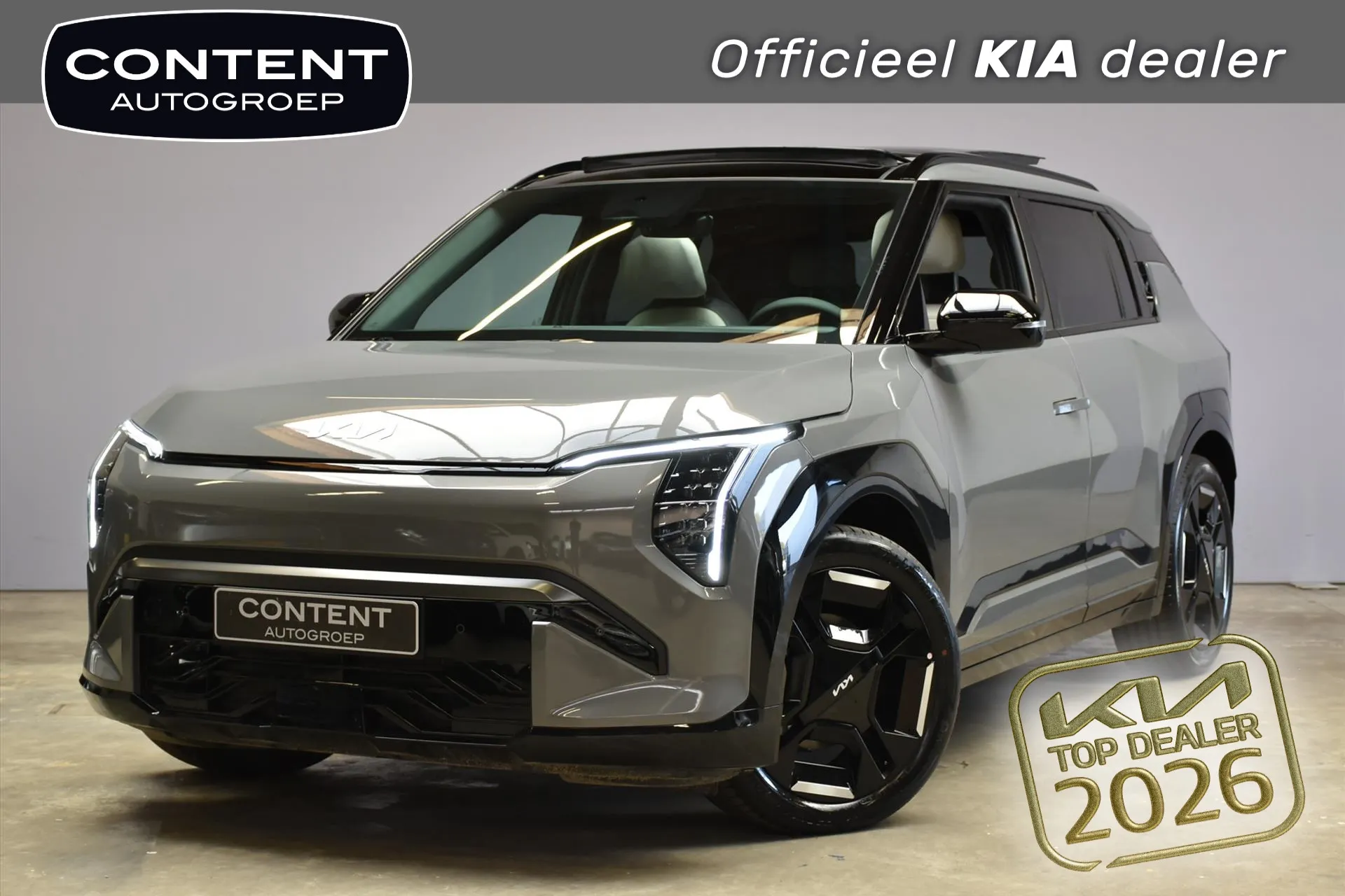 Kia EV3 met kenteken 72373 – vooraanzicht