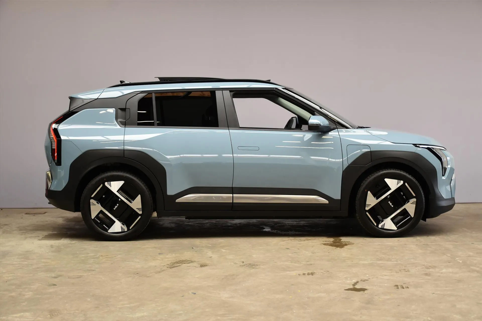 Kia EV3 met kenteken 72887 – detailfoto