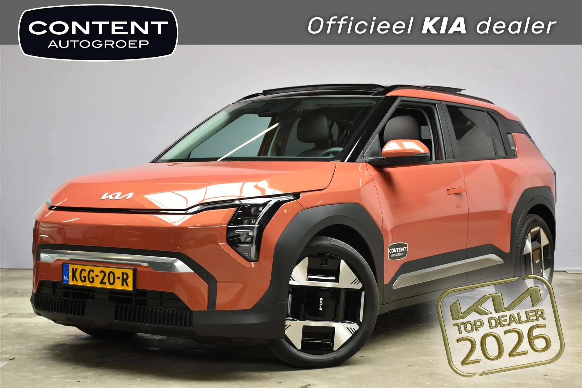 Kia EV3 met kenteken KGG-20-R – vooraanzicht