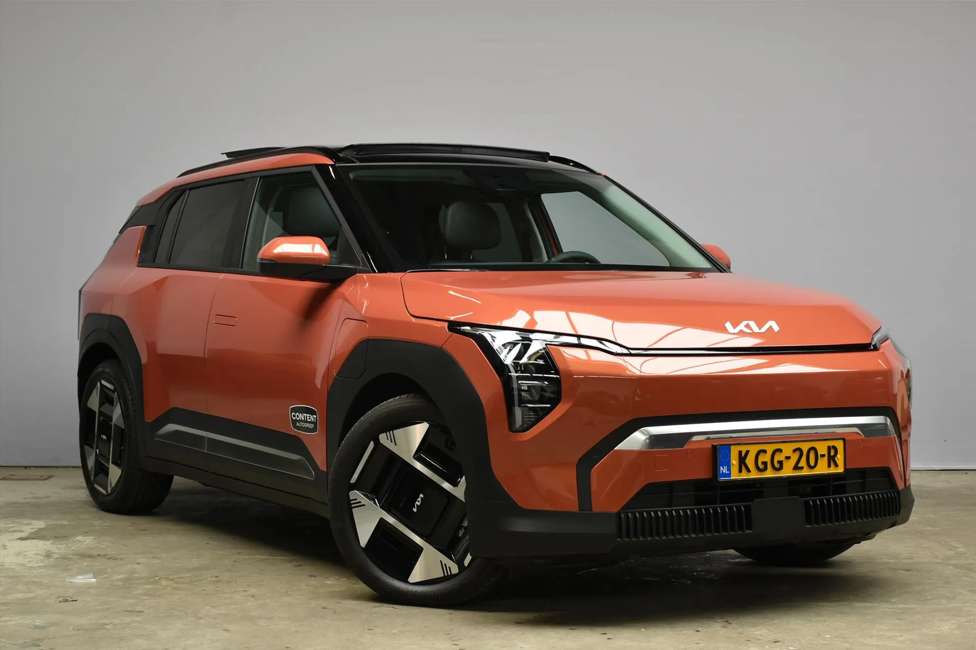 Kia EV3 met kenteken KGG-20-R – interieur
