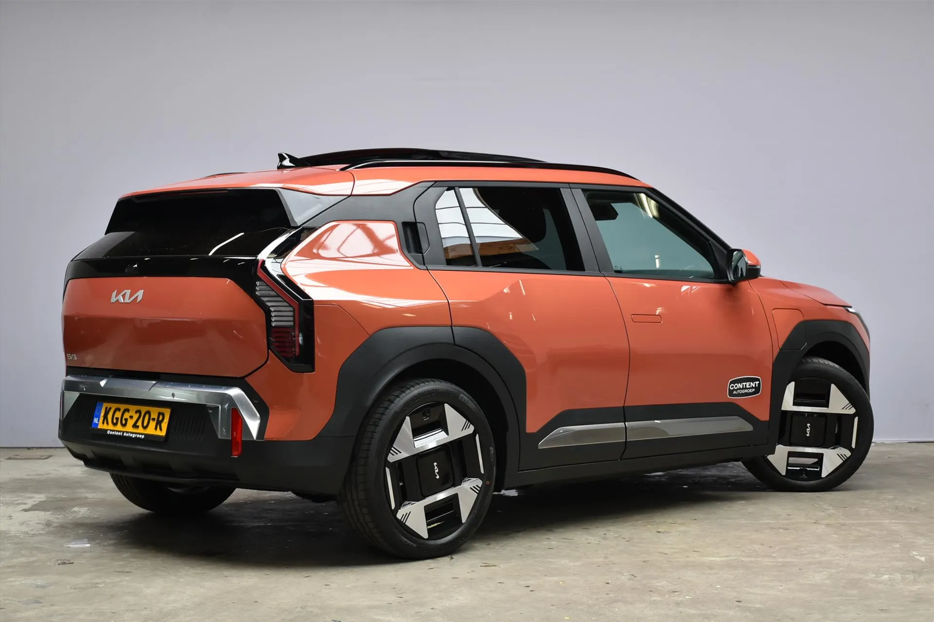 Kia EV3 met kenteken KGG-20-R – detailfoto