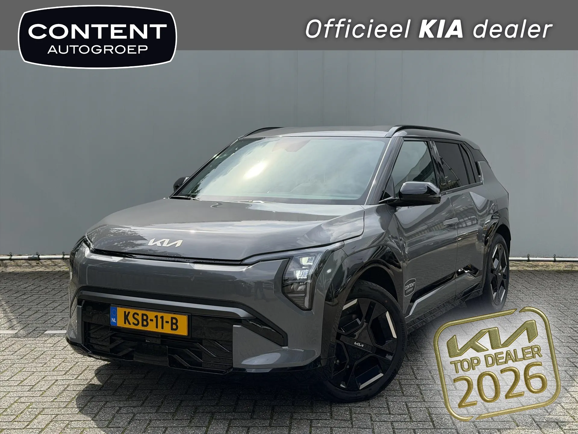 Kia EV3 met kenteken KSB-11-B – vooraanzicht