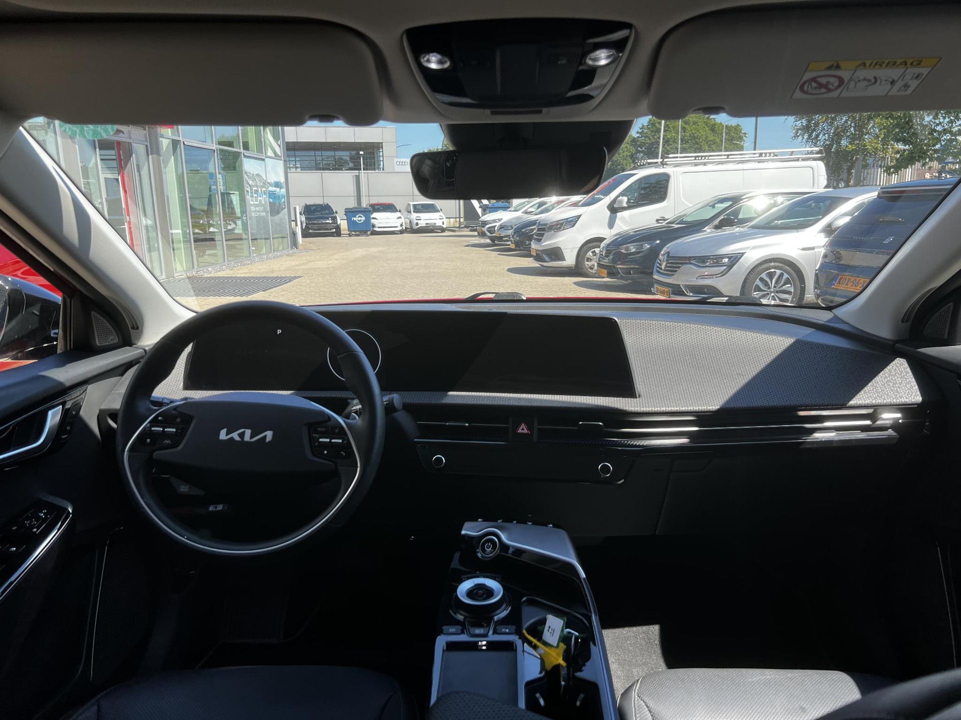 Kia EV6 met kenteken T-449-XS – interieur