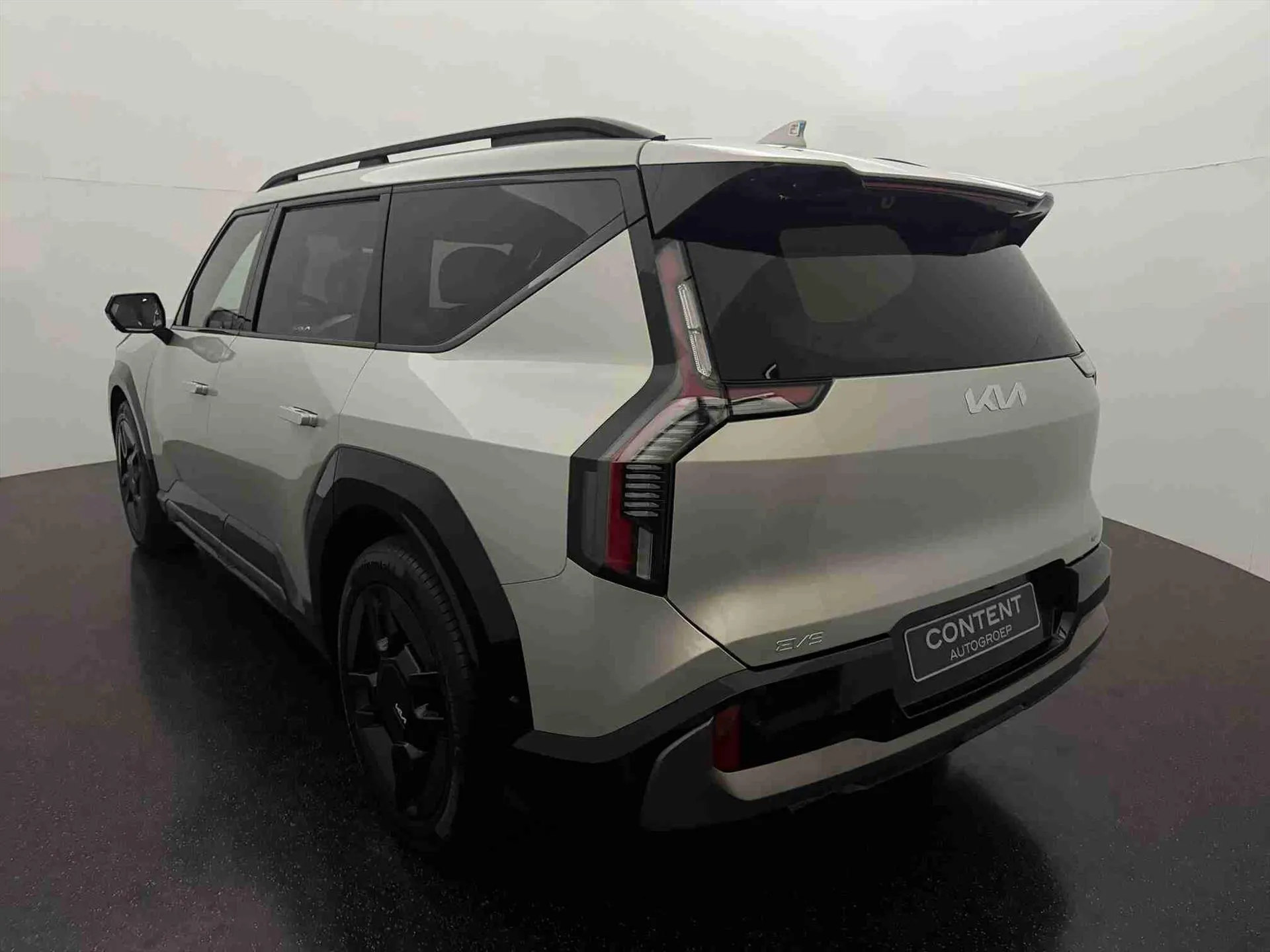 Kia EV9 met kenteken 78466 – achteraanzicht