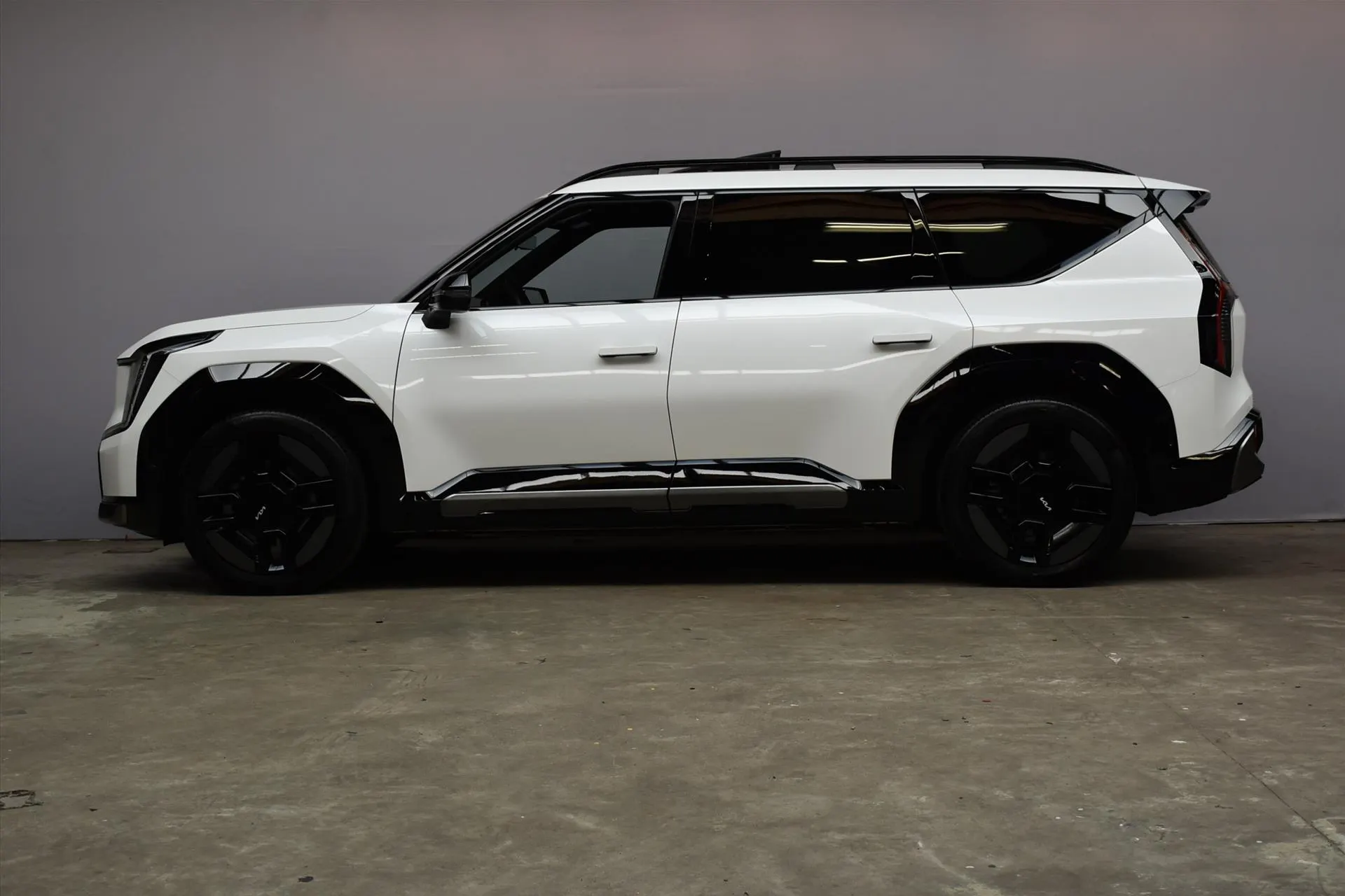 Kia EV9 met kenteken HXK-67-P – achteraanzicht