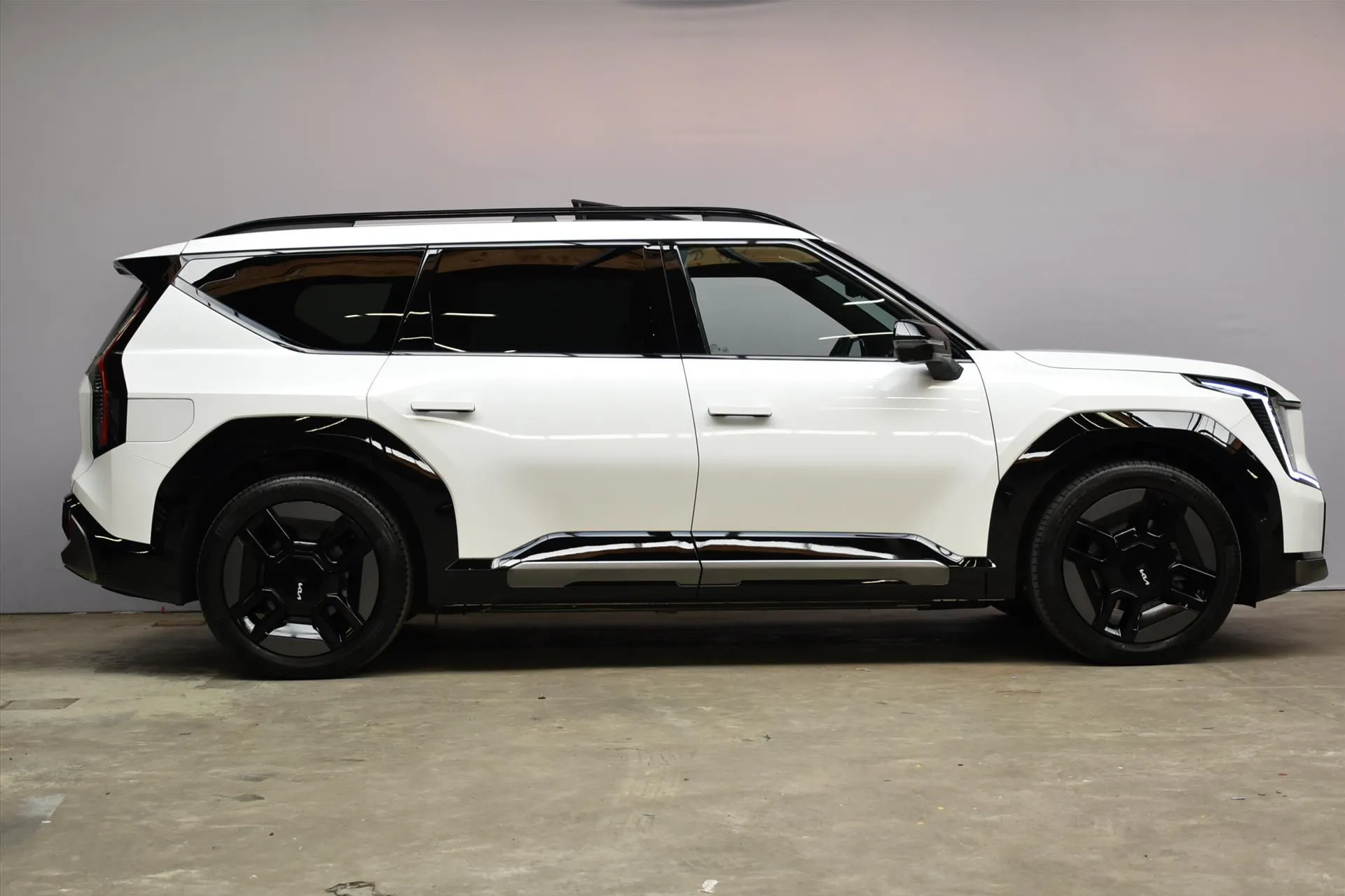 Kia EV9 met kenteken HXK-67-P – detailfoto